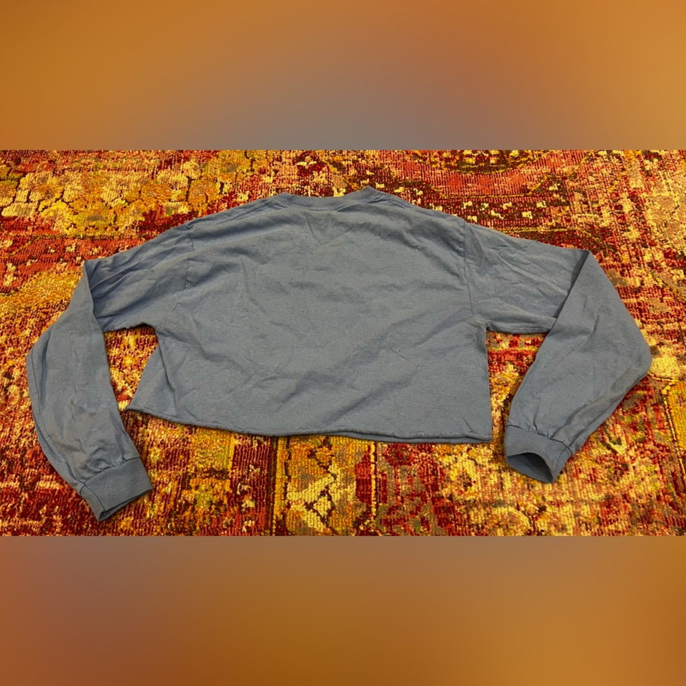 Vintage top - blue long sleeve crop shirt - Sailor moon - Picture 6 of 13